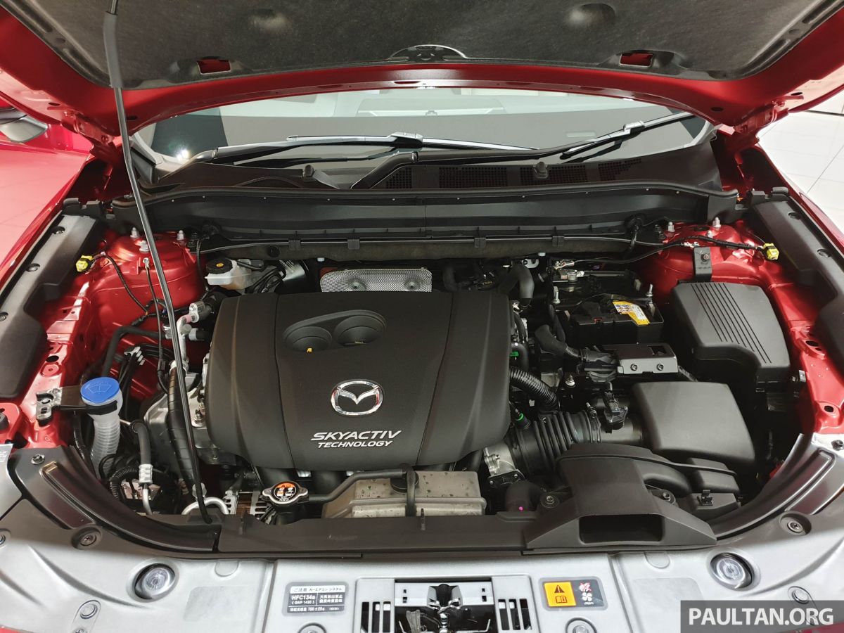 Hàng ghế động cơ xe Mazda CX-8 2019