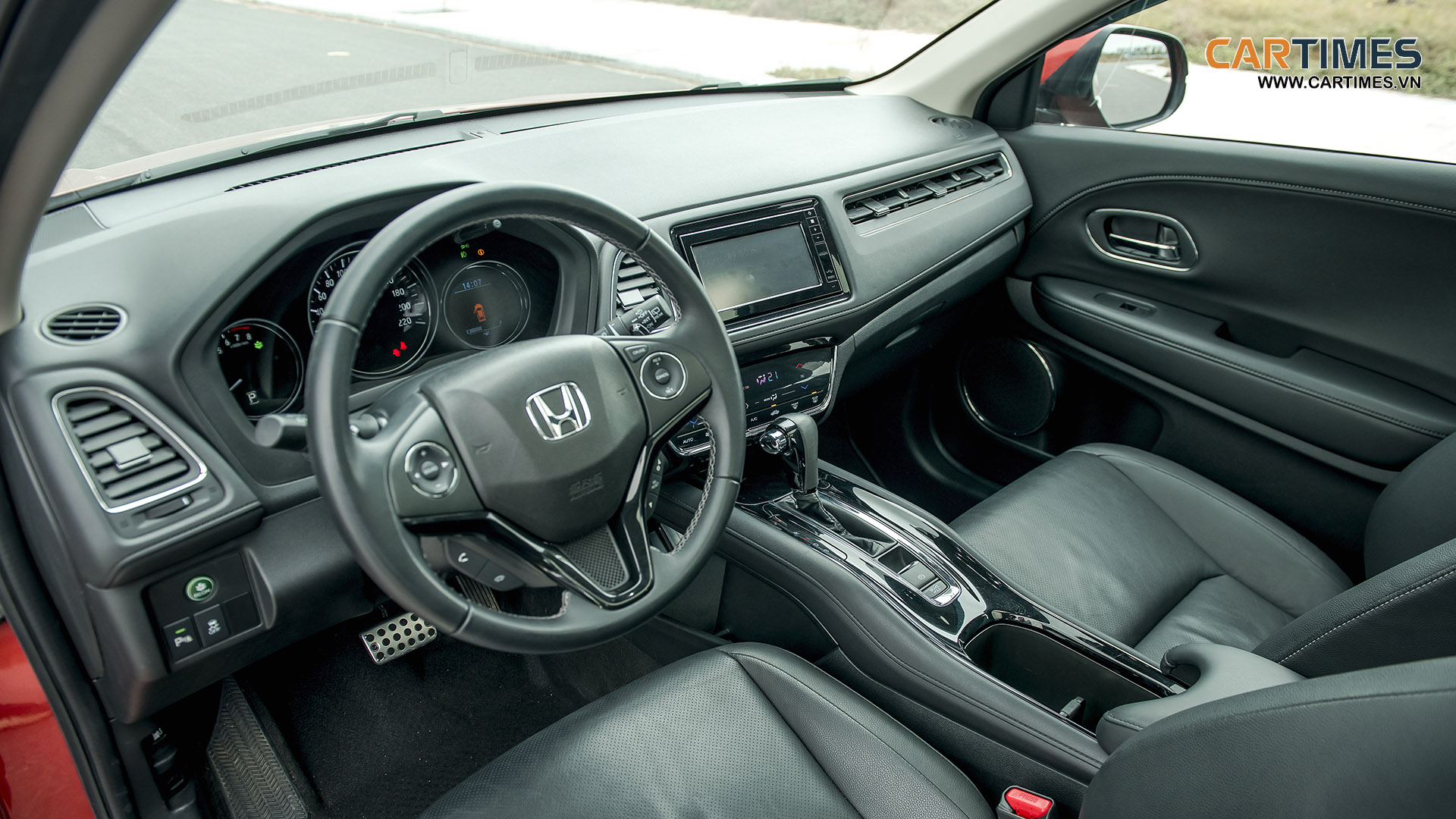 Khu vực cần số của Honda HR-V 2019
