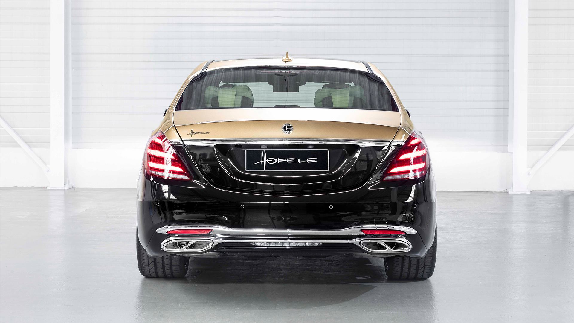 Thiết kế đuôi xe Mercedes-Benz S-Class Hofele