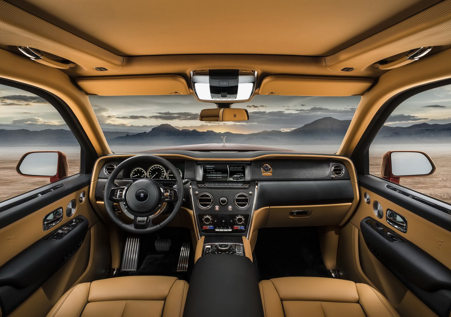 Nội thất cơ bản của Rolls-Royce Cullinan