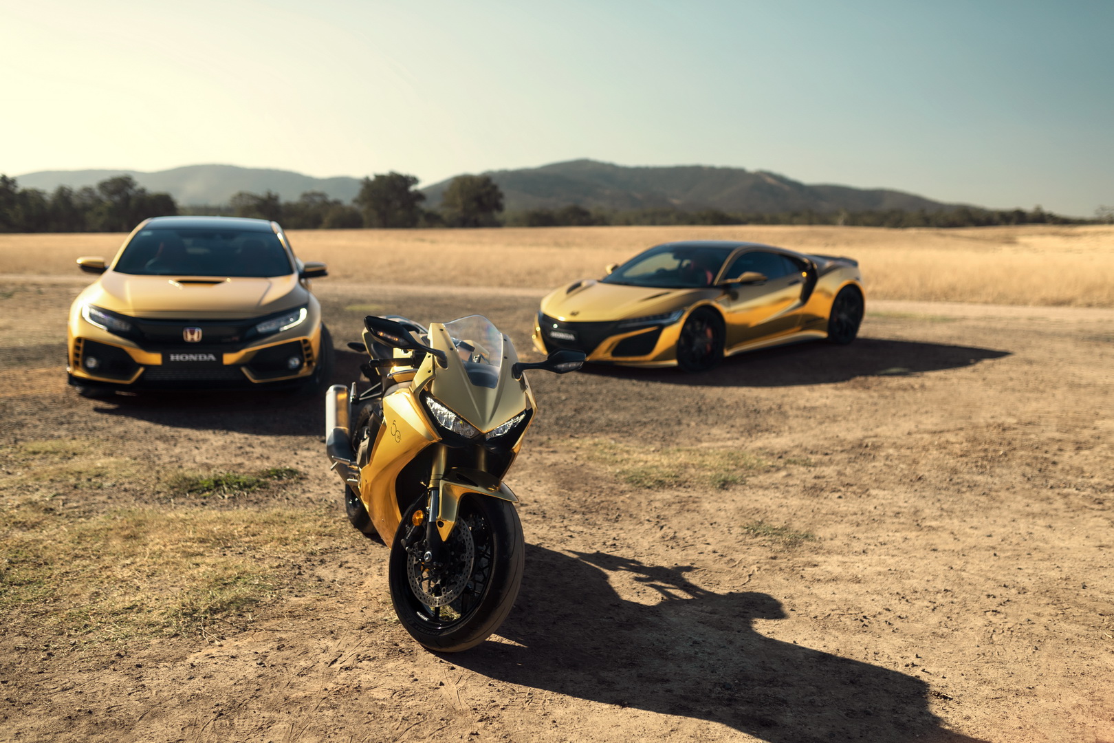 Siêu mô tô CBR100RR Fireblade phiên bản mạ vàng