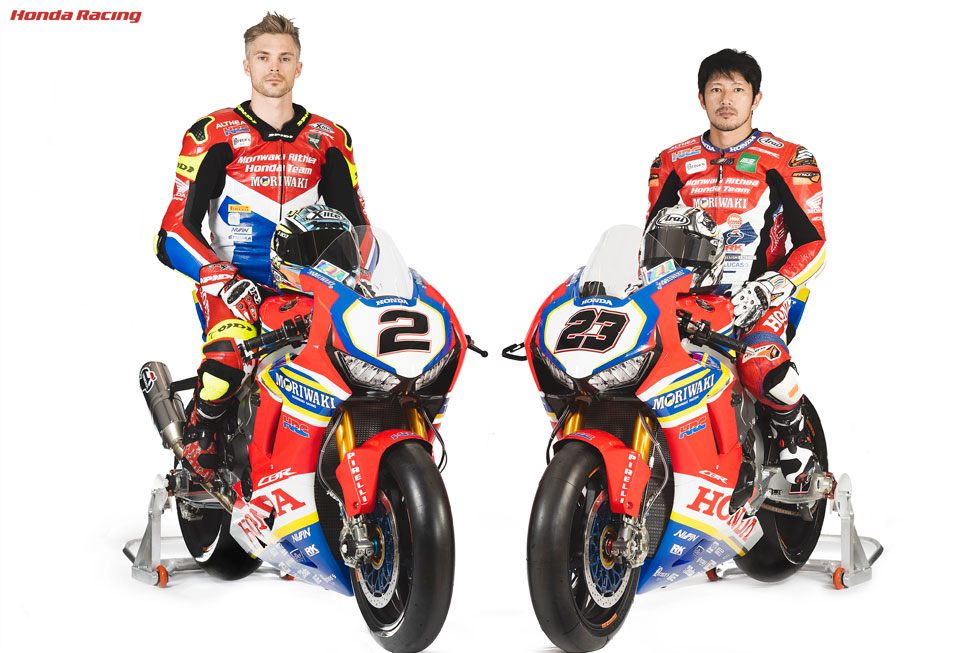 Hai tay đua mới của đội WSBK Honda 