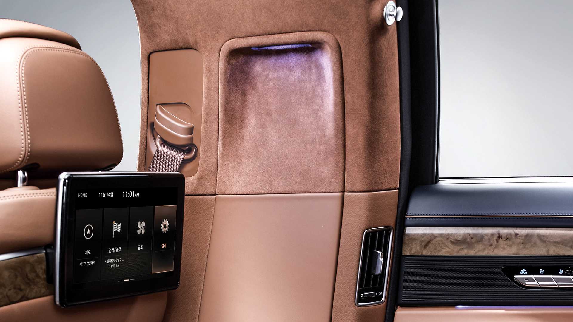 Thiết kế trụ B xe G90 Limousine 2020