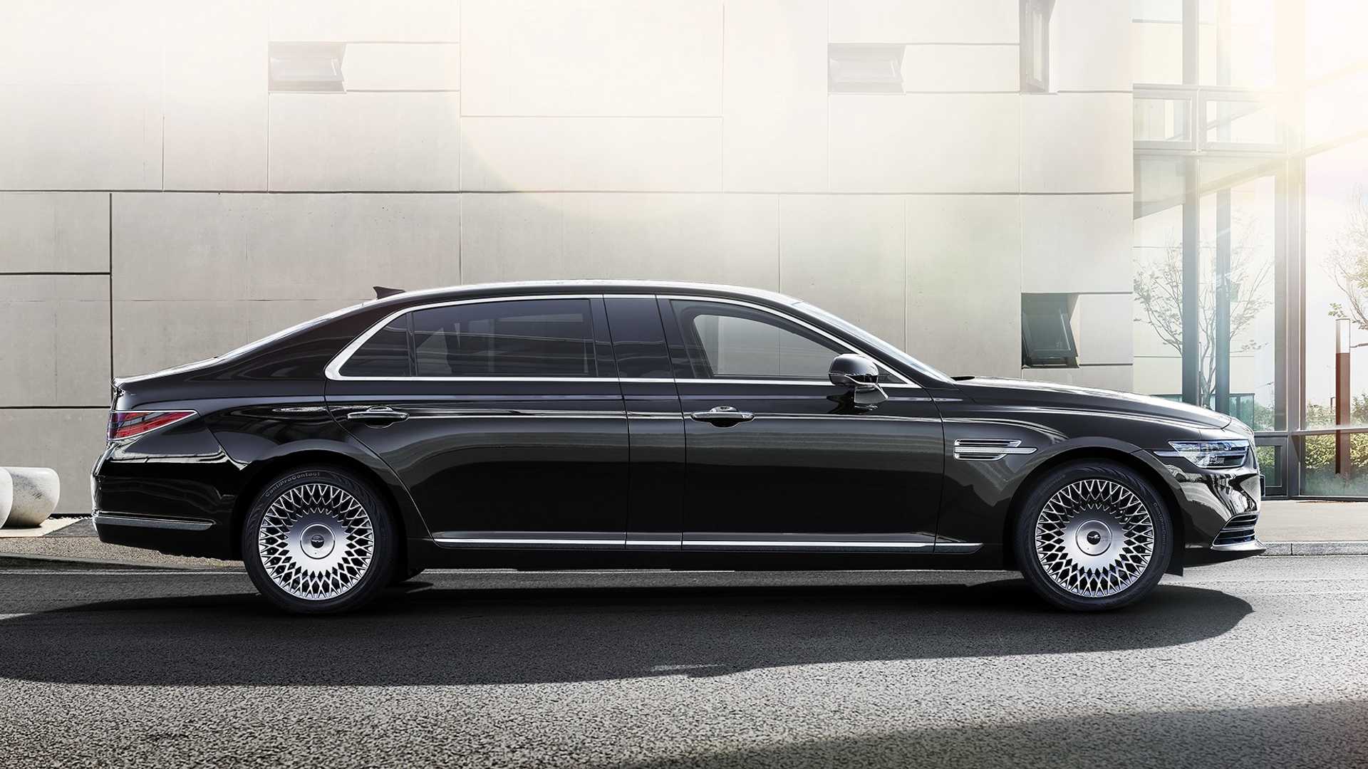 Xe G90 Limousine 2020 có thiết kế sang trọng hơn hẳn bản sedan