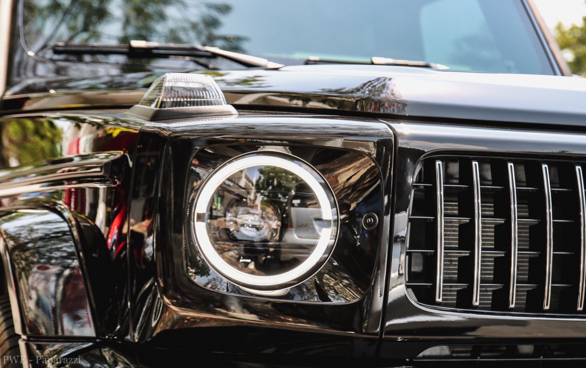 Thiết kế đèn pha của Mercedes-Benz G63 AMG Edition 1 2019 