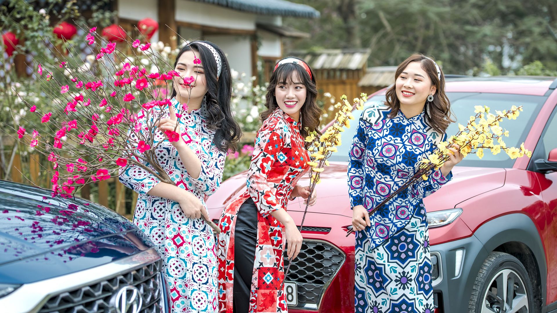 Ảnh Tết xe Hyundai