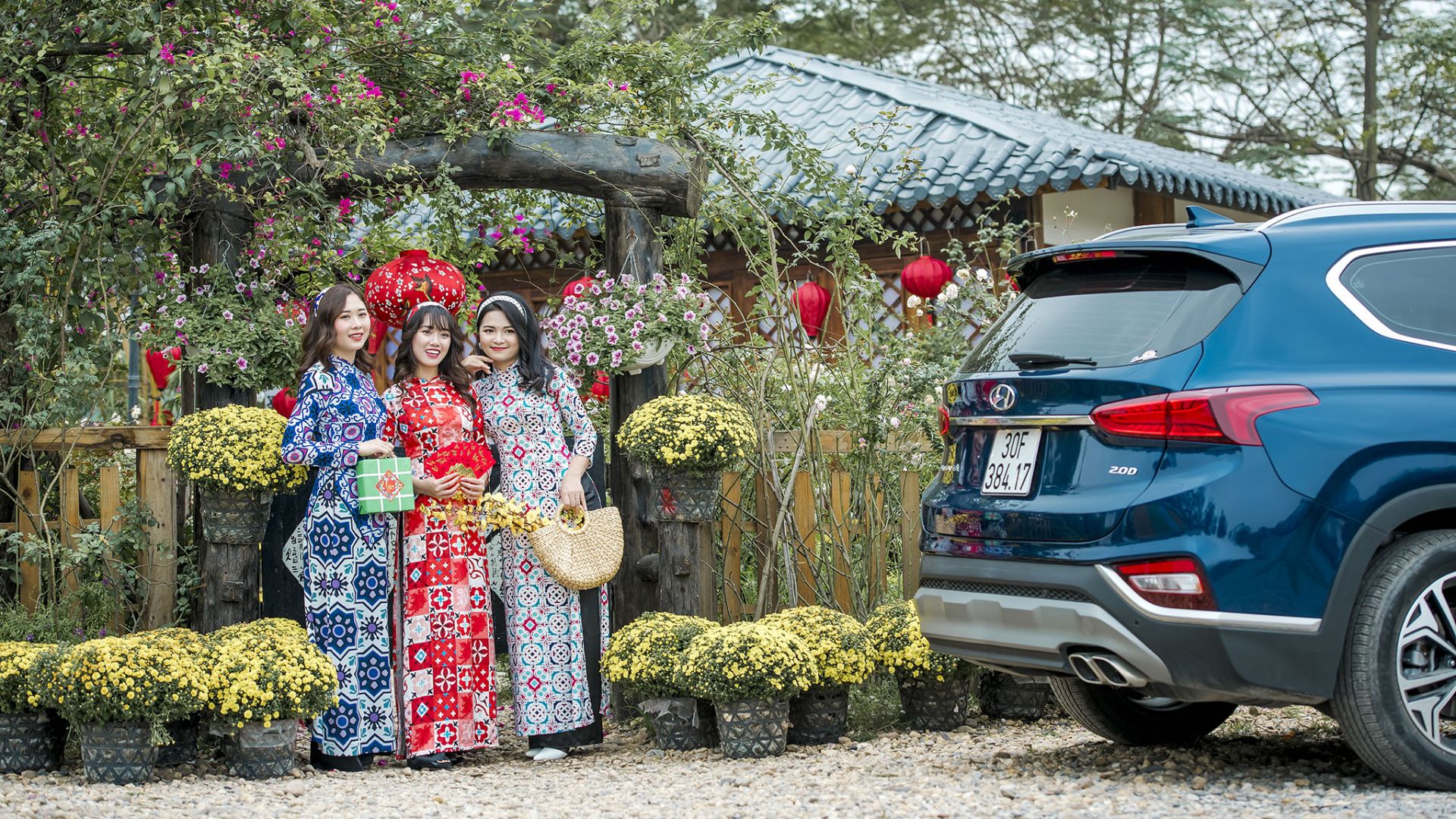 Ảnh Tết xe Hyundai