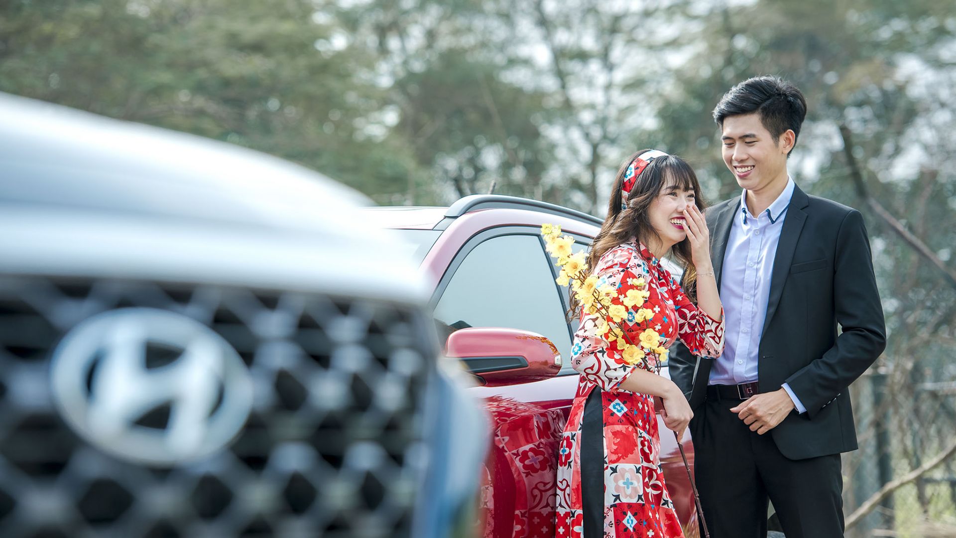 Ảnh Tết xe Hyundai
