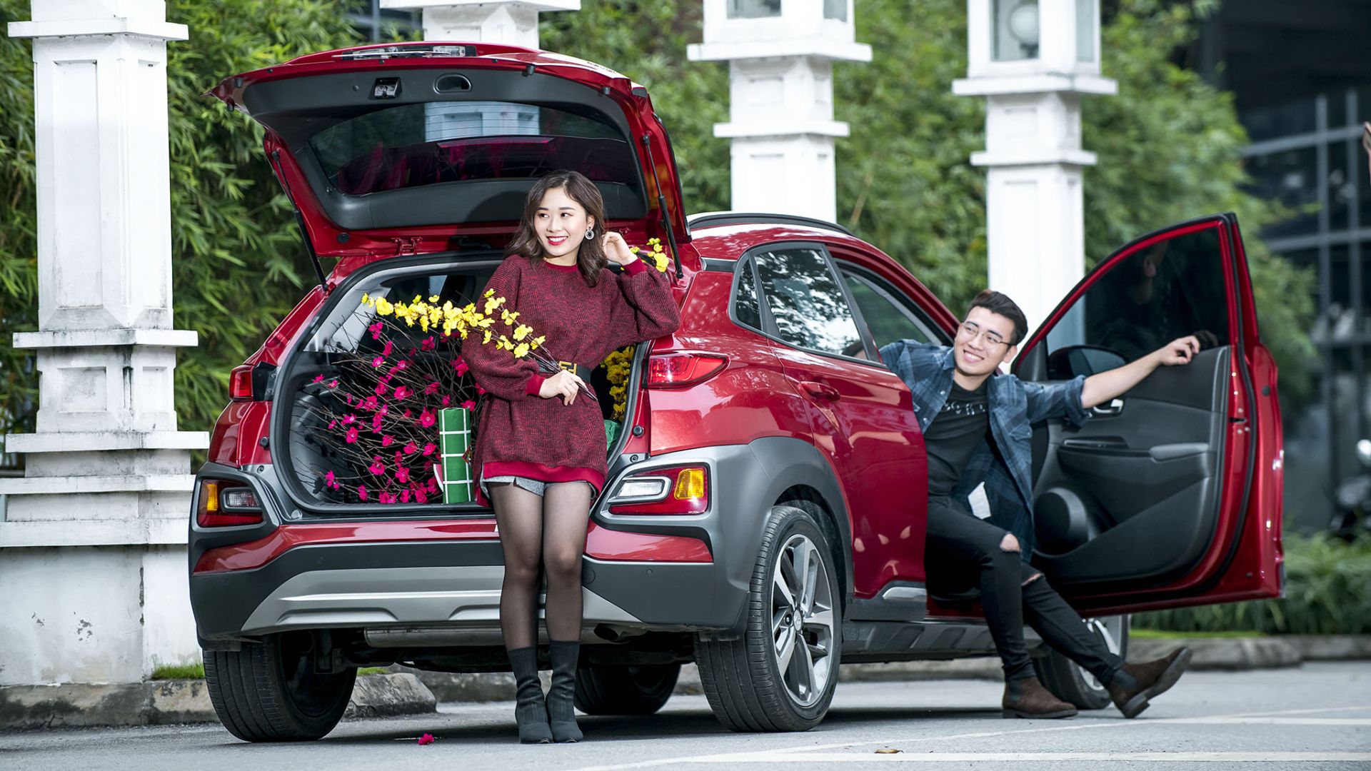 Ảnh Tết xe Hyundai