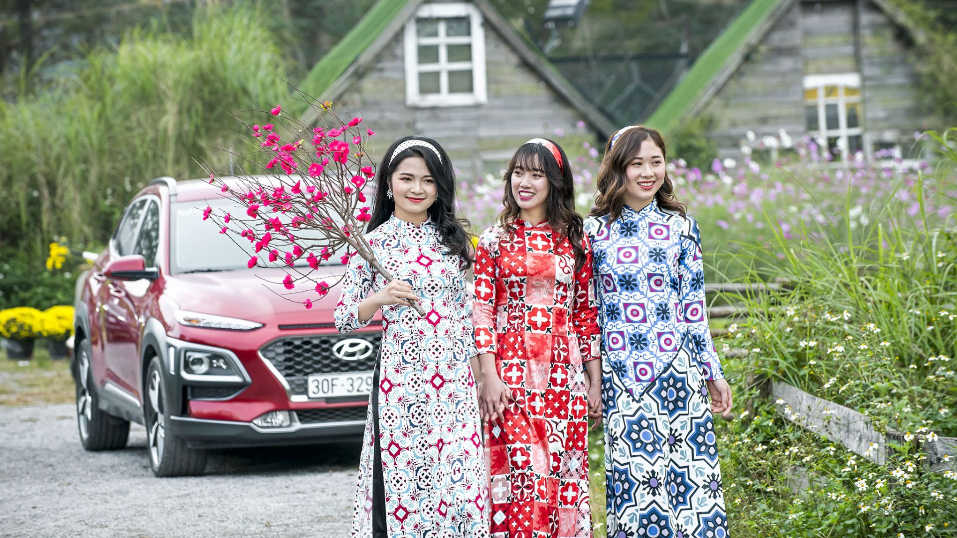 Ảnh Tết xe Hyundai