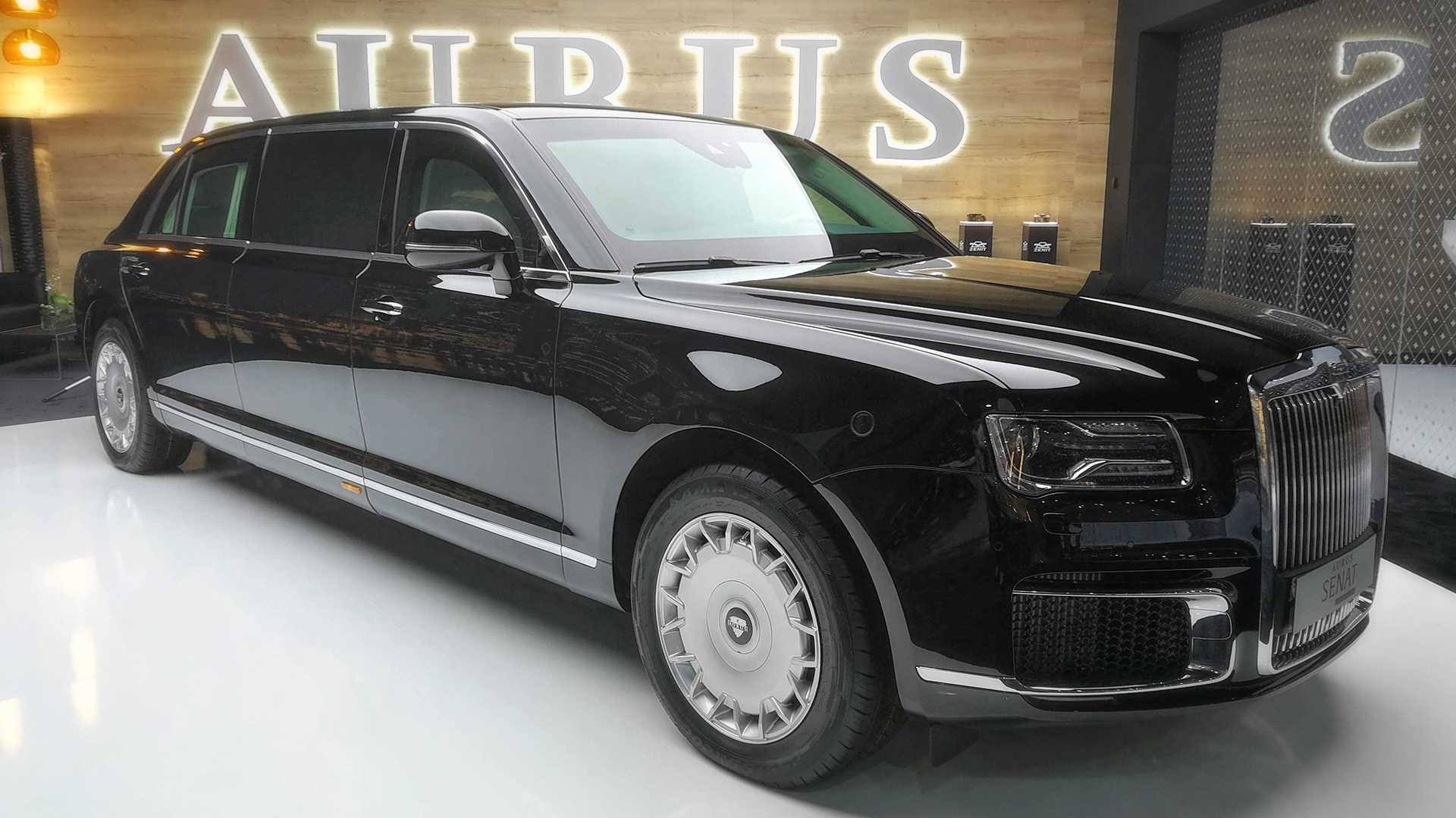 Aurus Senat phiên bản L700 trục cơ sở dài và bọc thép
