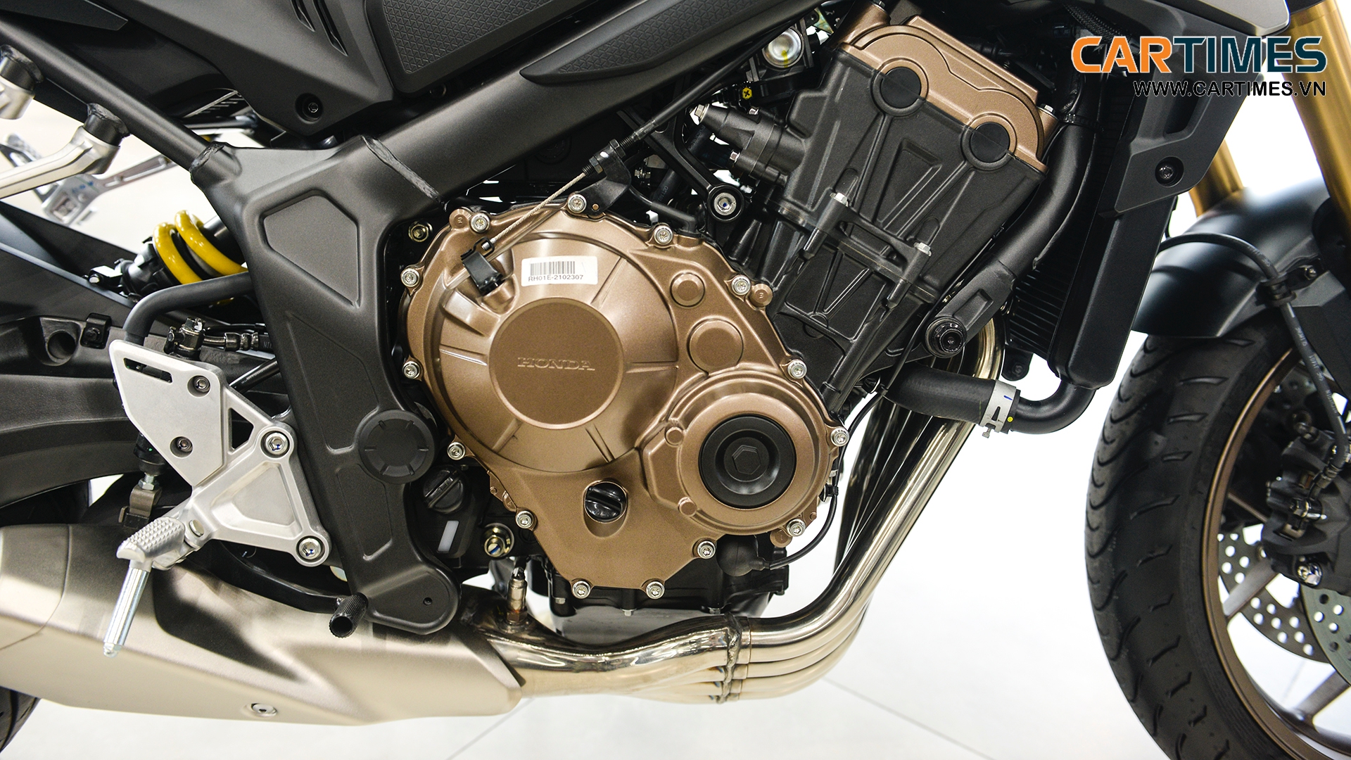  Thiết kế động cơ xe Honda CB650R