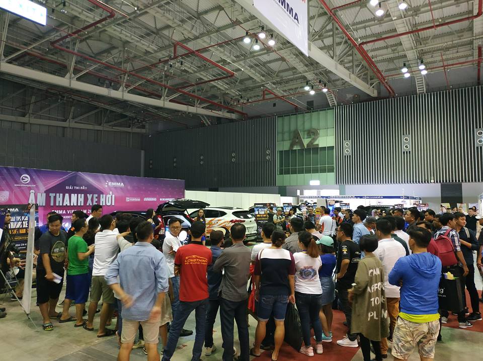 Giải đấu Âm thanh Xe hơi EMMA luôn là sự kiện đáng được mong chờ đối với khách tham quan