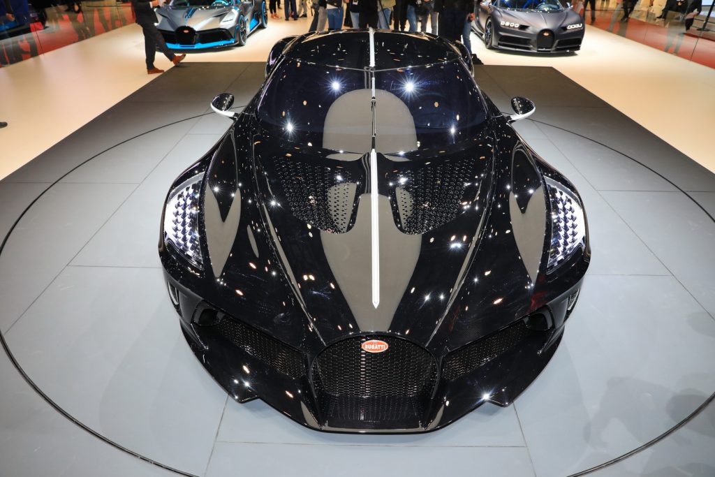 Thiết kế đầu xe Xe Bugatti La Voiture Noire