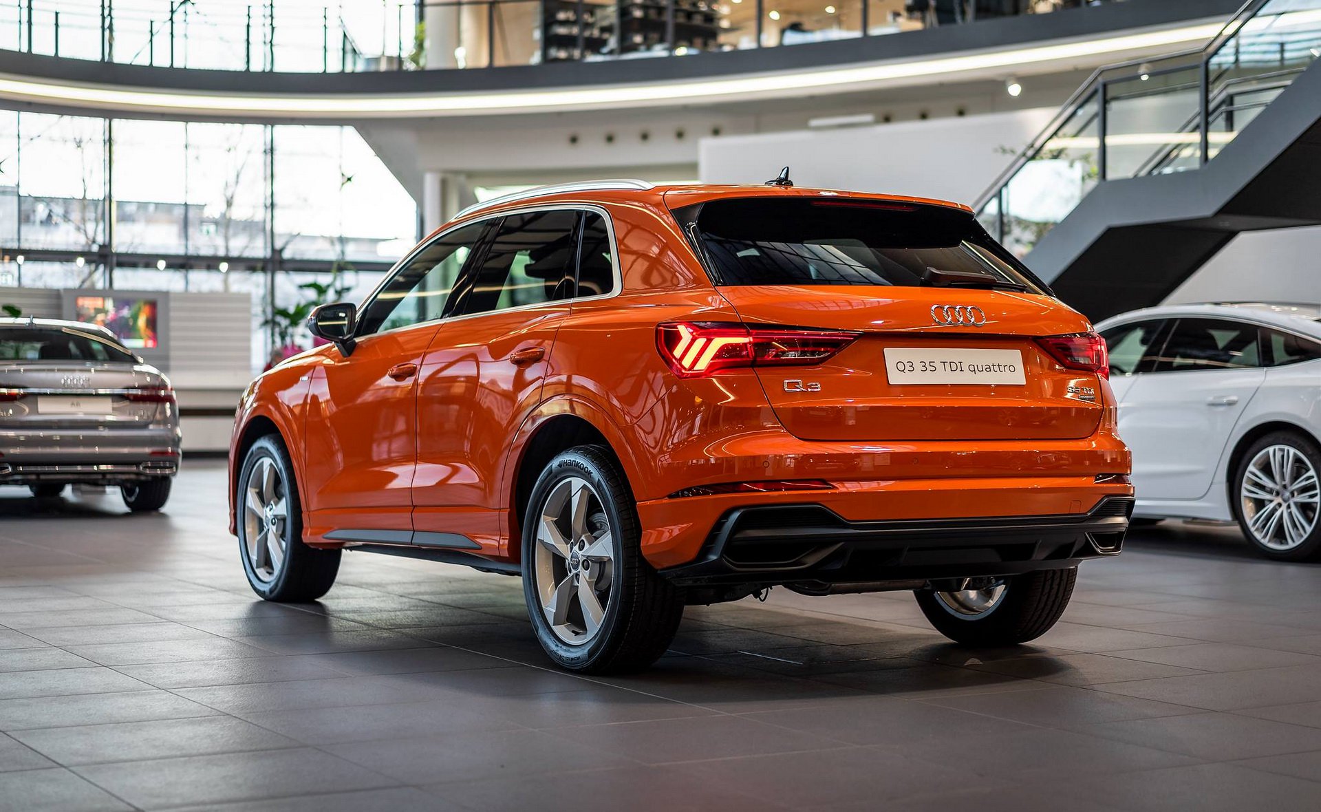 Thiết kế đuôi xe Audi Q3 35 TID quattro