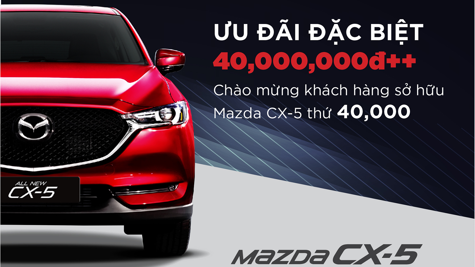 Chương trình ưu đãi giá xe Mazda CX-5