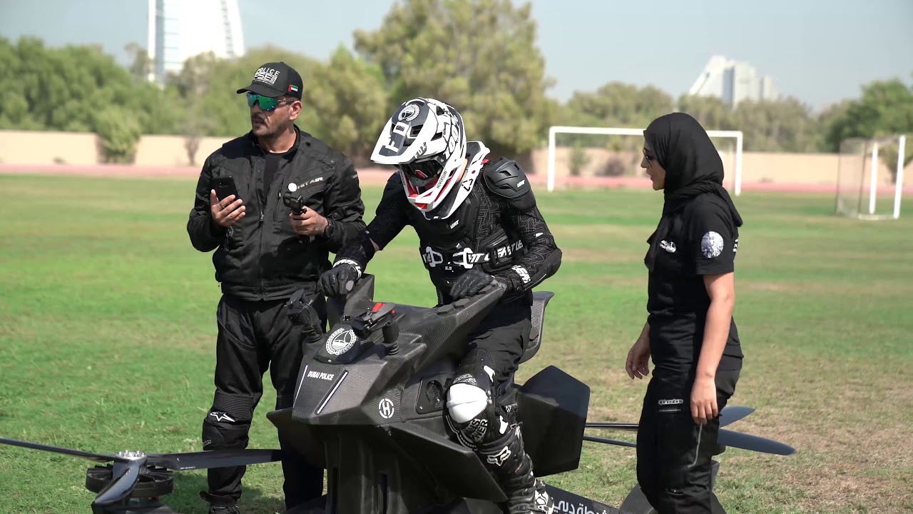 Mẫu xe bay Hoverbike S3 được sát Dubai đặt hàng