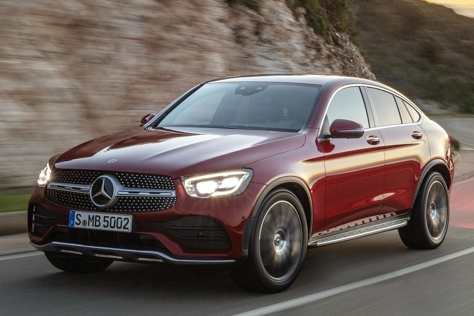 xe Mercedes-Benz GLC Coupe 2020