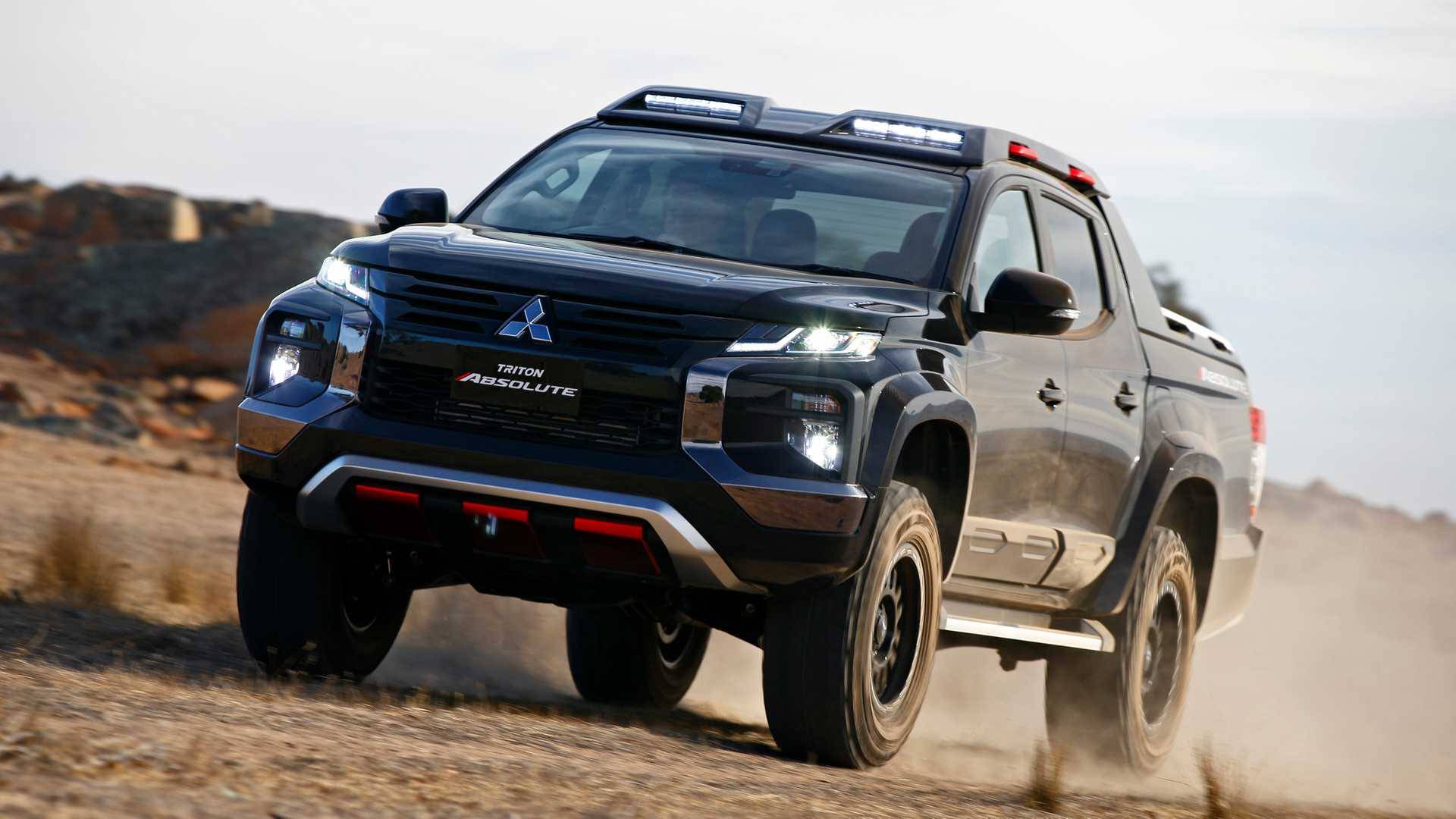 Mitsubishi Triton Absolute là phiên bản hiệu suất cao của mẫu bán tải tới từ Nhật