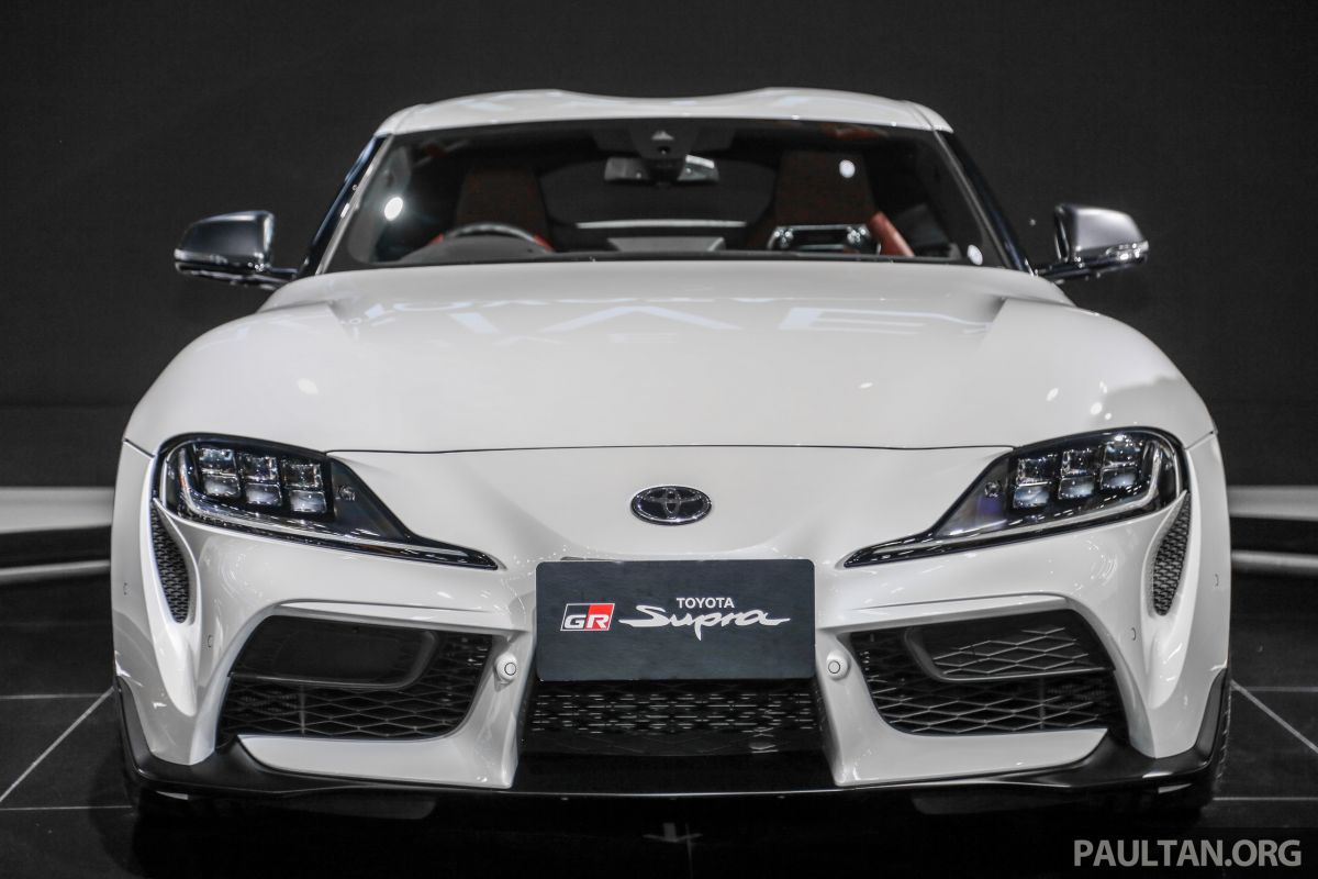 Thiết kế đầu xe Toyota Supra