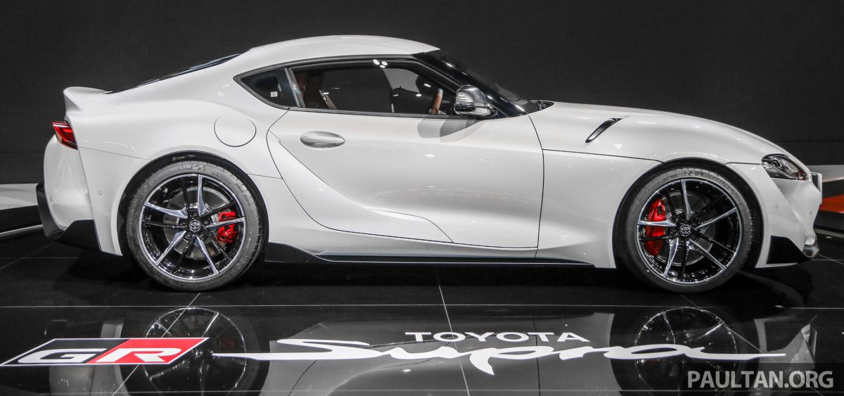 Thiết kế thân xe Toyota Supra