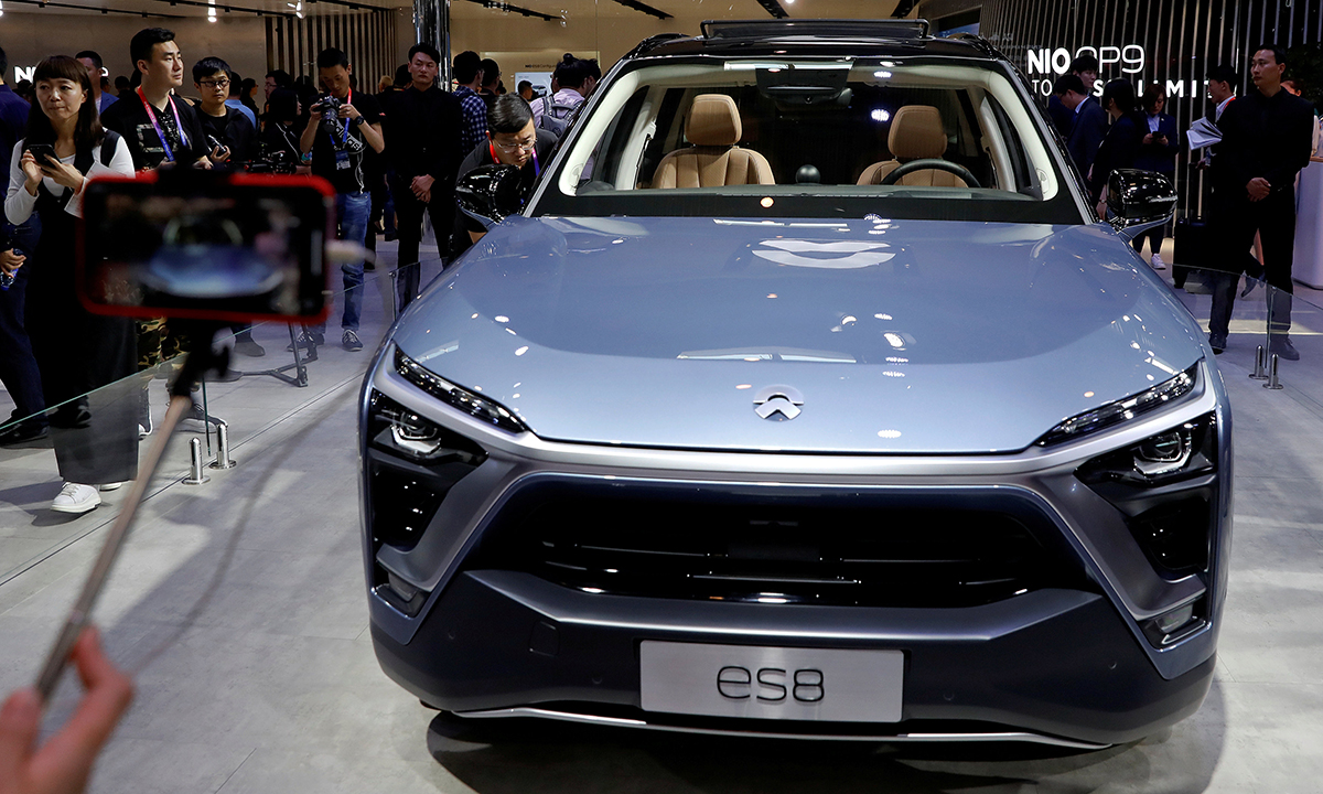 Mẫu xe Nio NS8 của Trung Quốc
