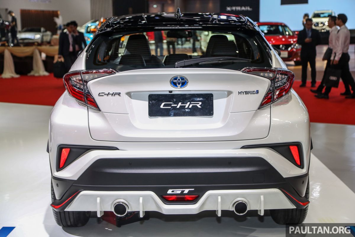 Thiết kế đuôi xe Toyota C-HR