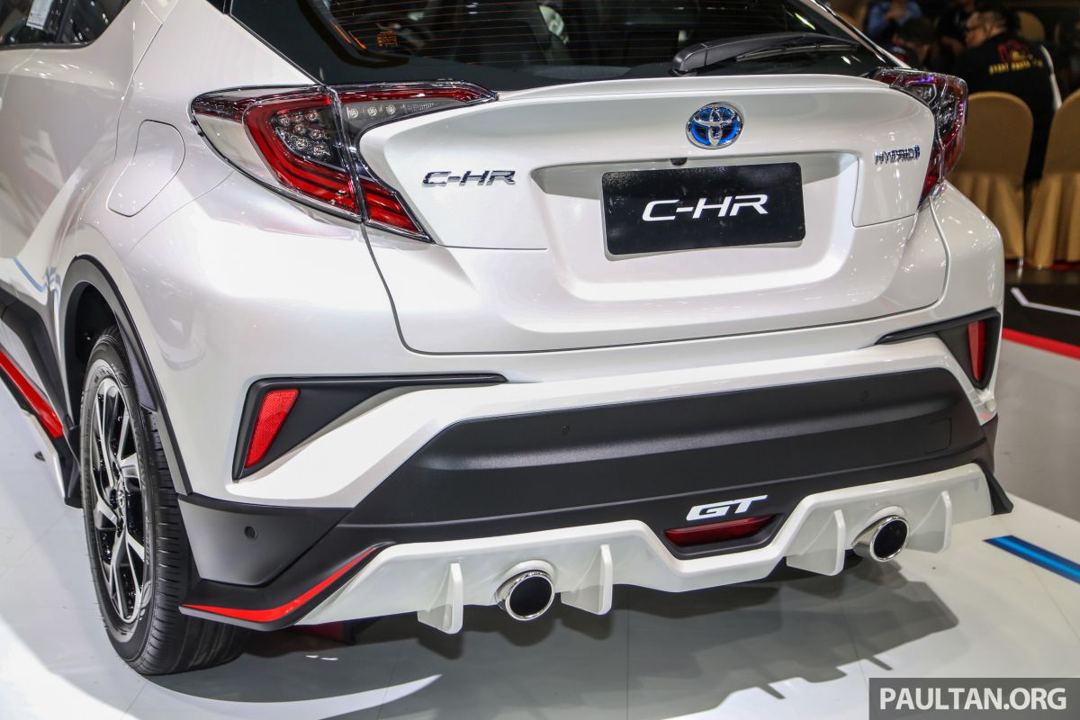 Thiết kế cản sau xe Toyota C-HR