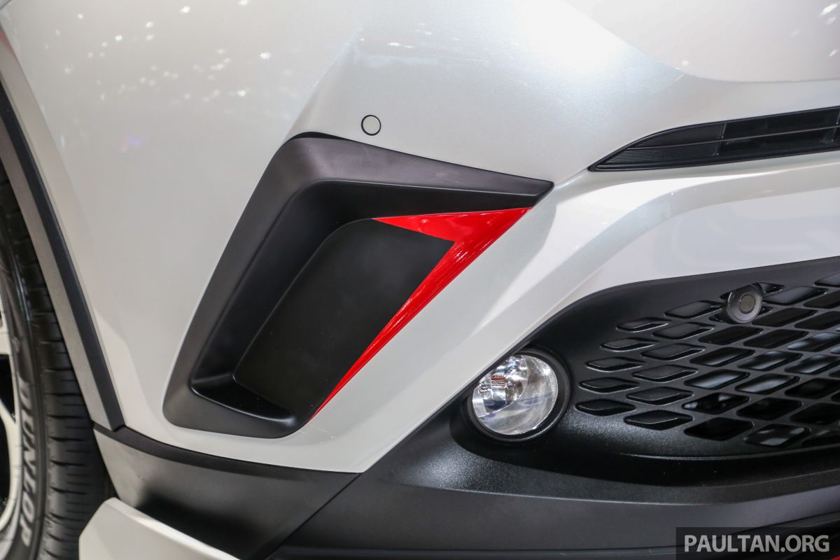 Thiết kế khe hút tượng trưng của xe Toyota C-HR