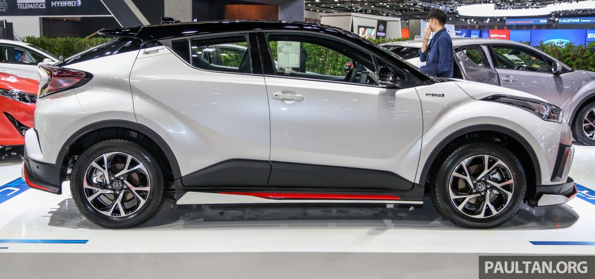 Thiết kế thân xe Toyota C-HR