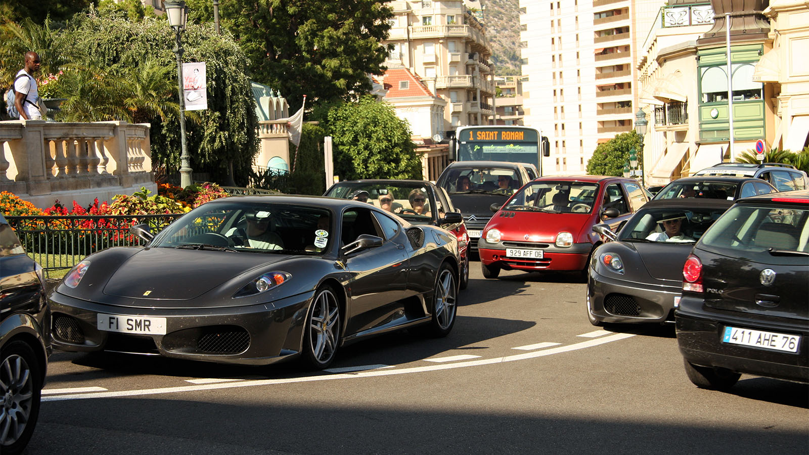 Lượng ô tô ở Monaco