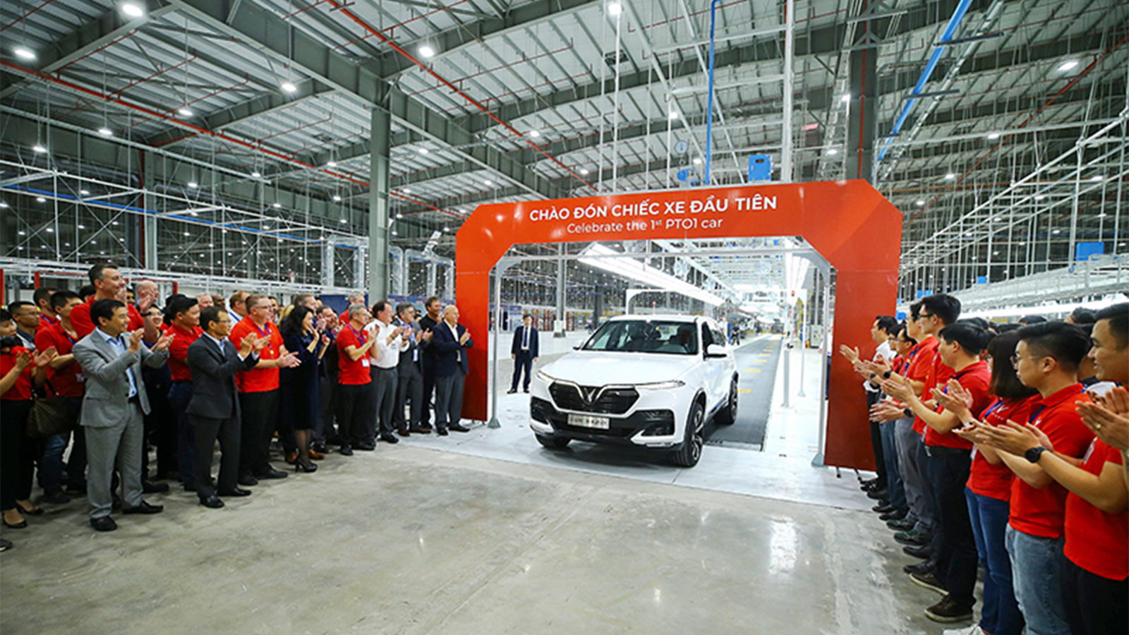 Xe VinFast xuất xưởng