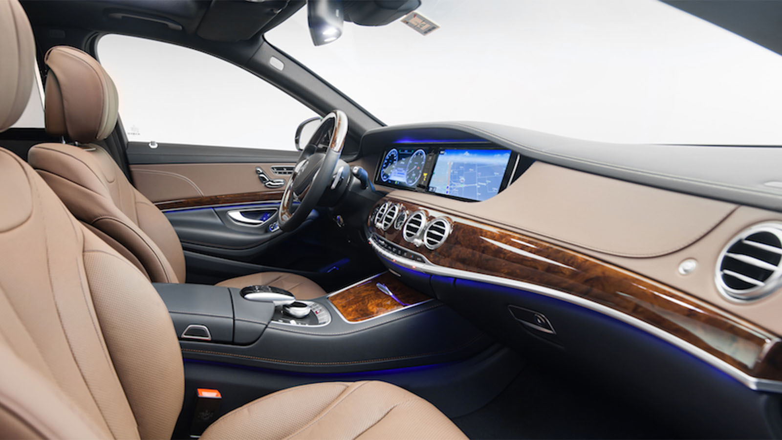 Nội thất xe Mercedes-Benz S400