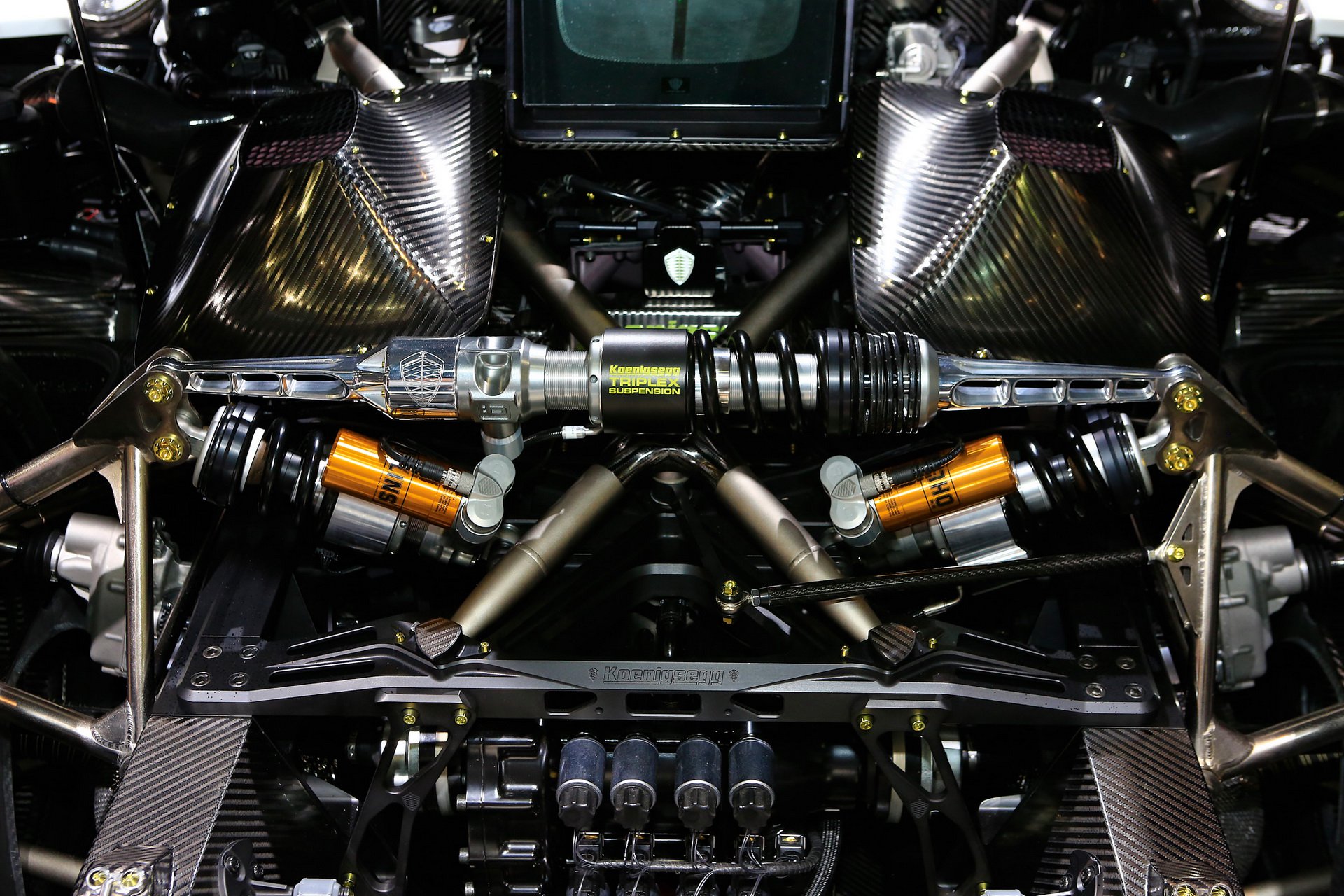 Thiết kế động cơ V8 trên xe Koenigsegg Jesko