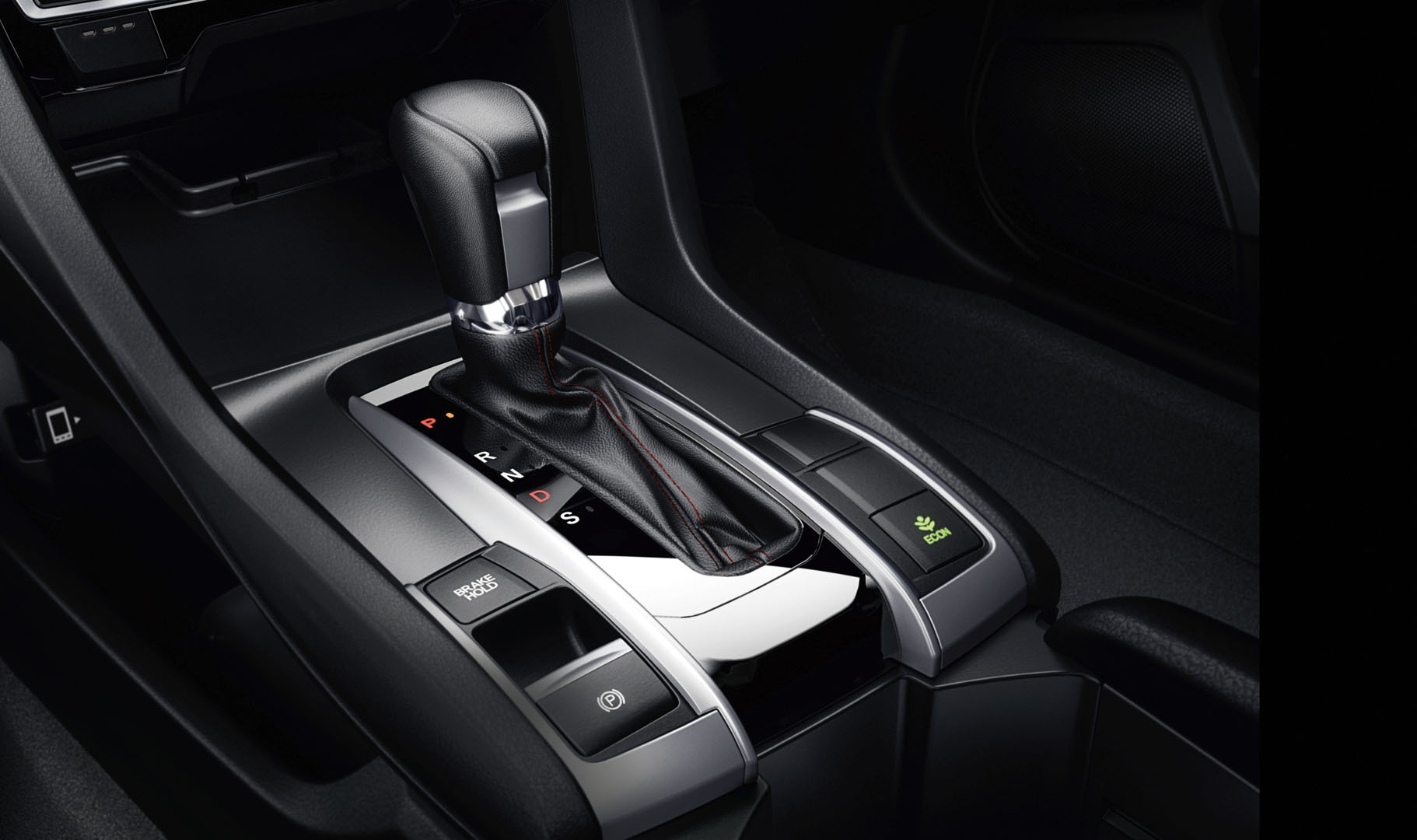 Thiết kế cần số xe Honda Civic 2019