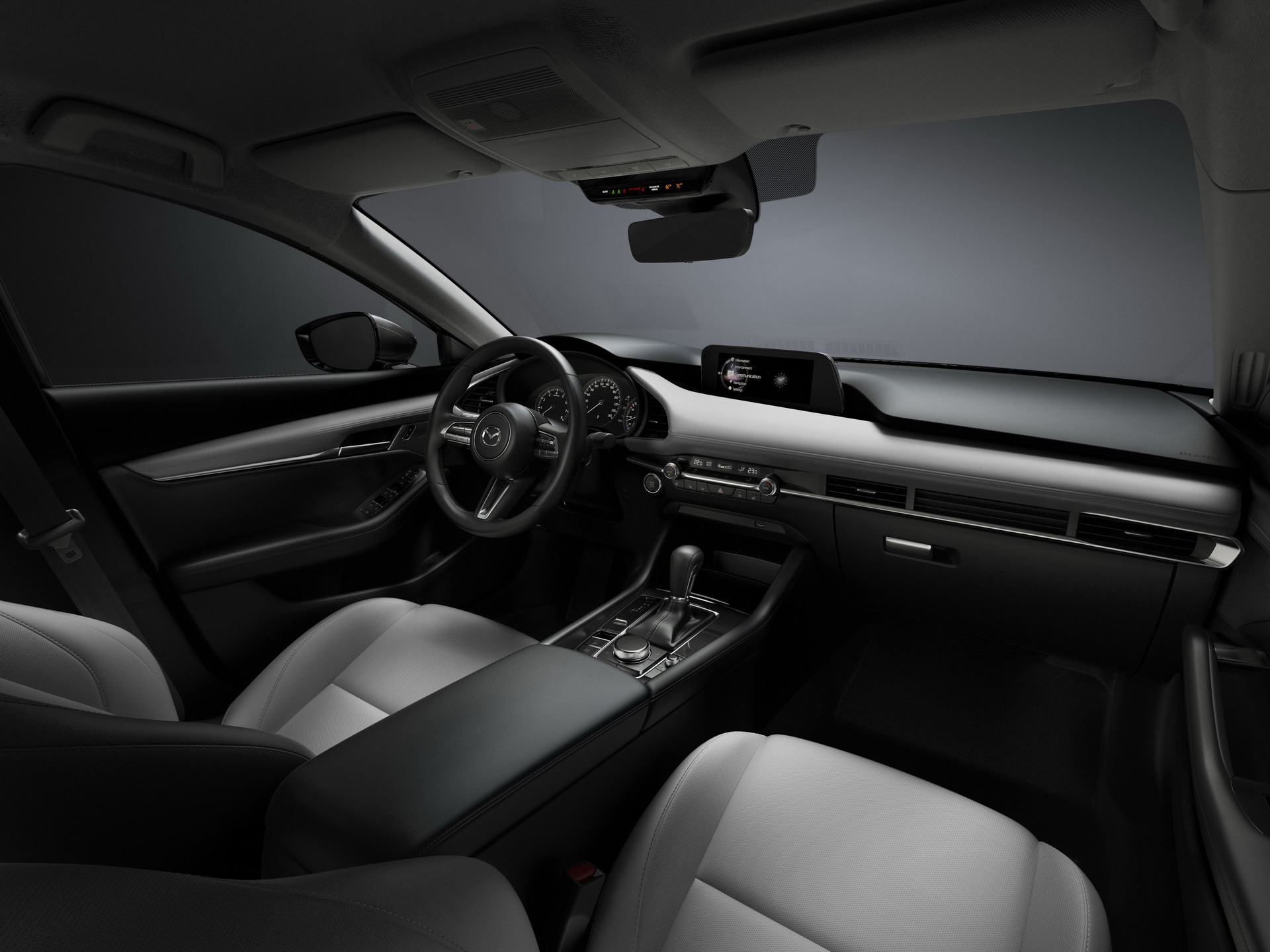 Thiết kế cabin xe Mazda3 2019 hatchback