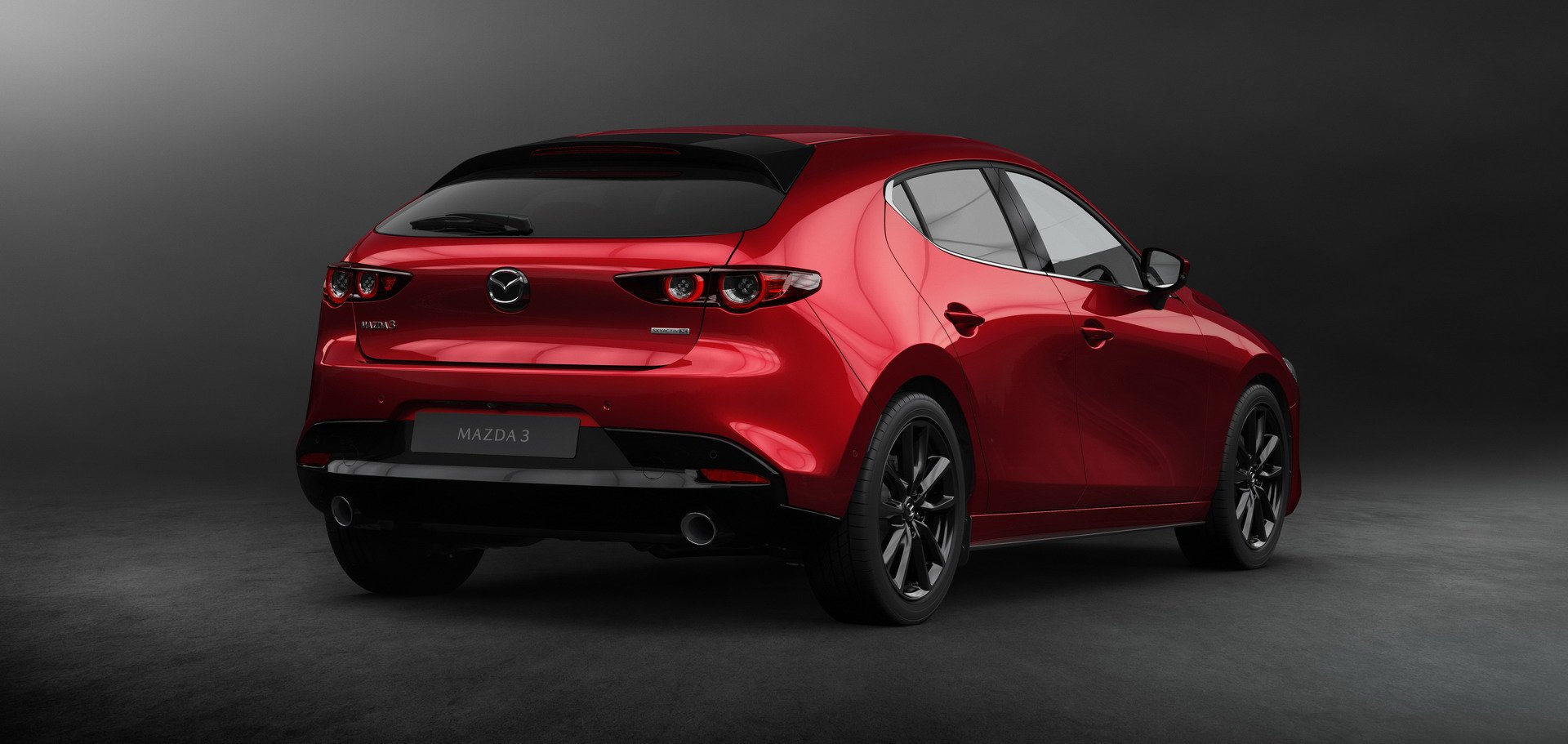 Thiết kế bên hông xe Mazda3 2019 hatchback