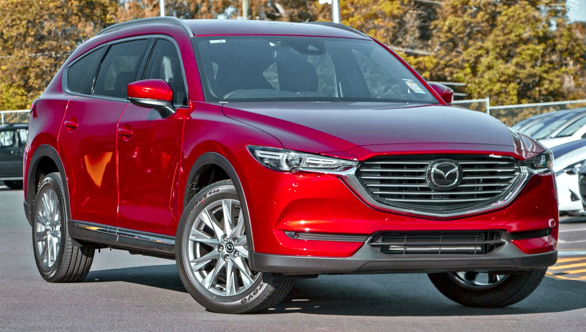 Mazda CX-8 là mẫu xe trong phân khúc SUV 7 chỗ 