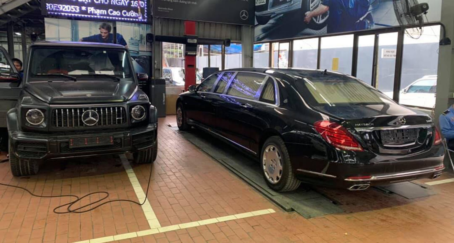 Chiếc Mercedes-Maybach S600 Pullman này về Việt Nam từ đầu tháng 1/2019