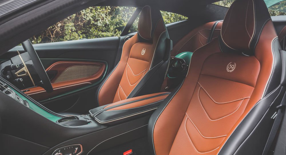 Thiết kế ghế da xe Aston Martin DBS 59