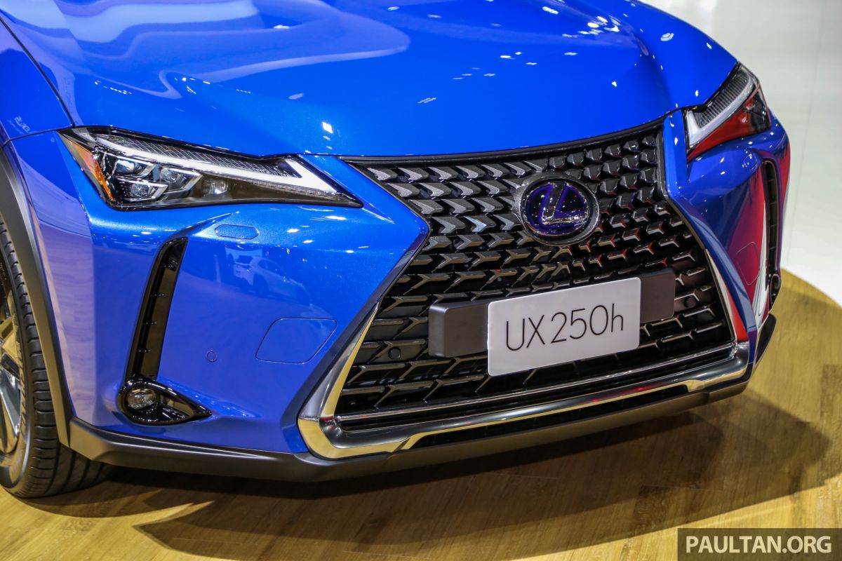 Thiết kế lưới tản nhiệt xe Lexus UX250h