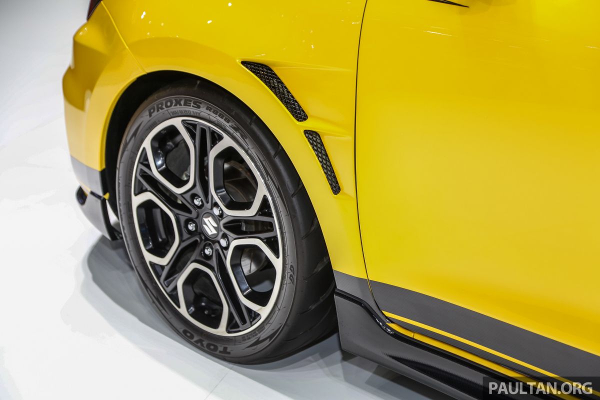 Thiết kế la zăng xe Suzuki Swift Sport 2019