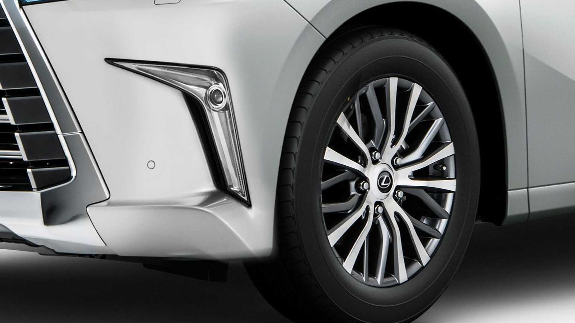 Thiết kế la zăng của mẫu minivan Lexus