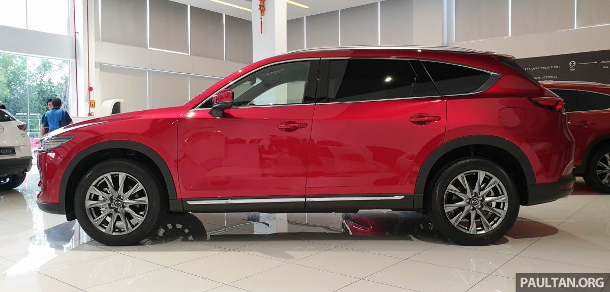 Thiết kế thân xe Mazda CX-8 