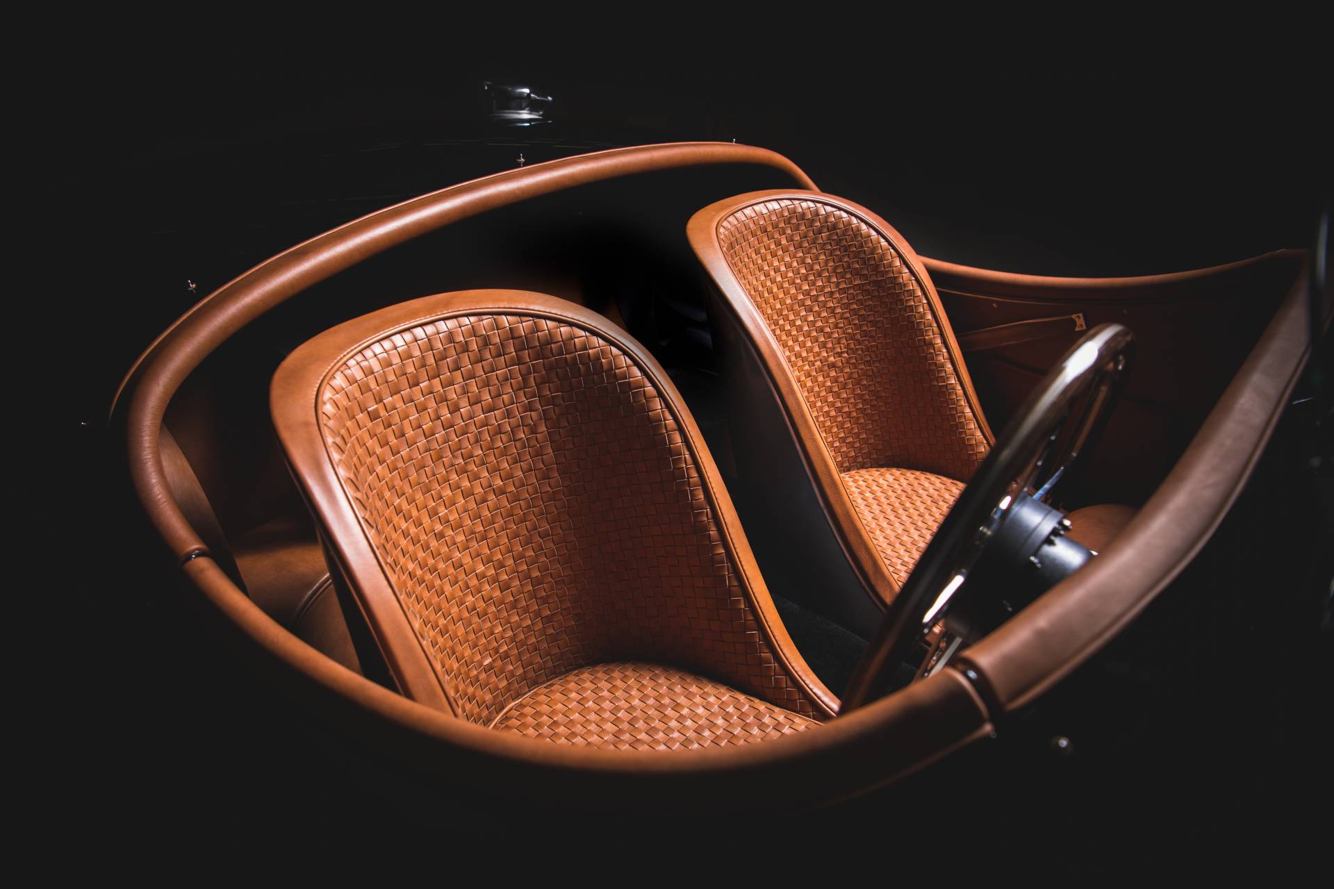 Thiết kế ghế lái xe Jaguar XK120