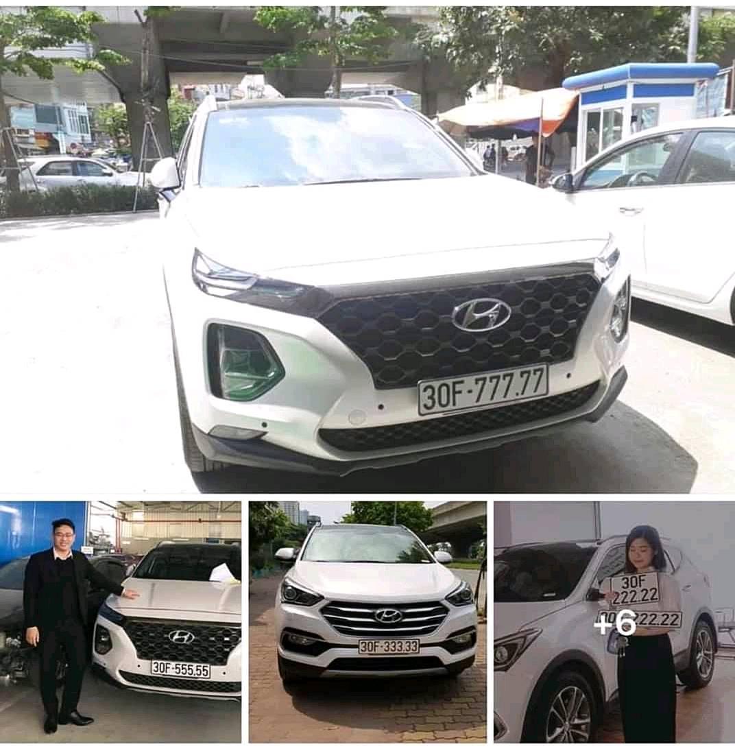 Những chiếc xe Hyundai từng được biển ngũ quý
