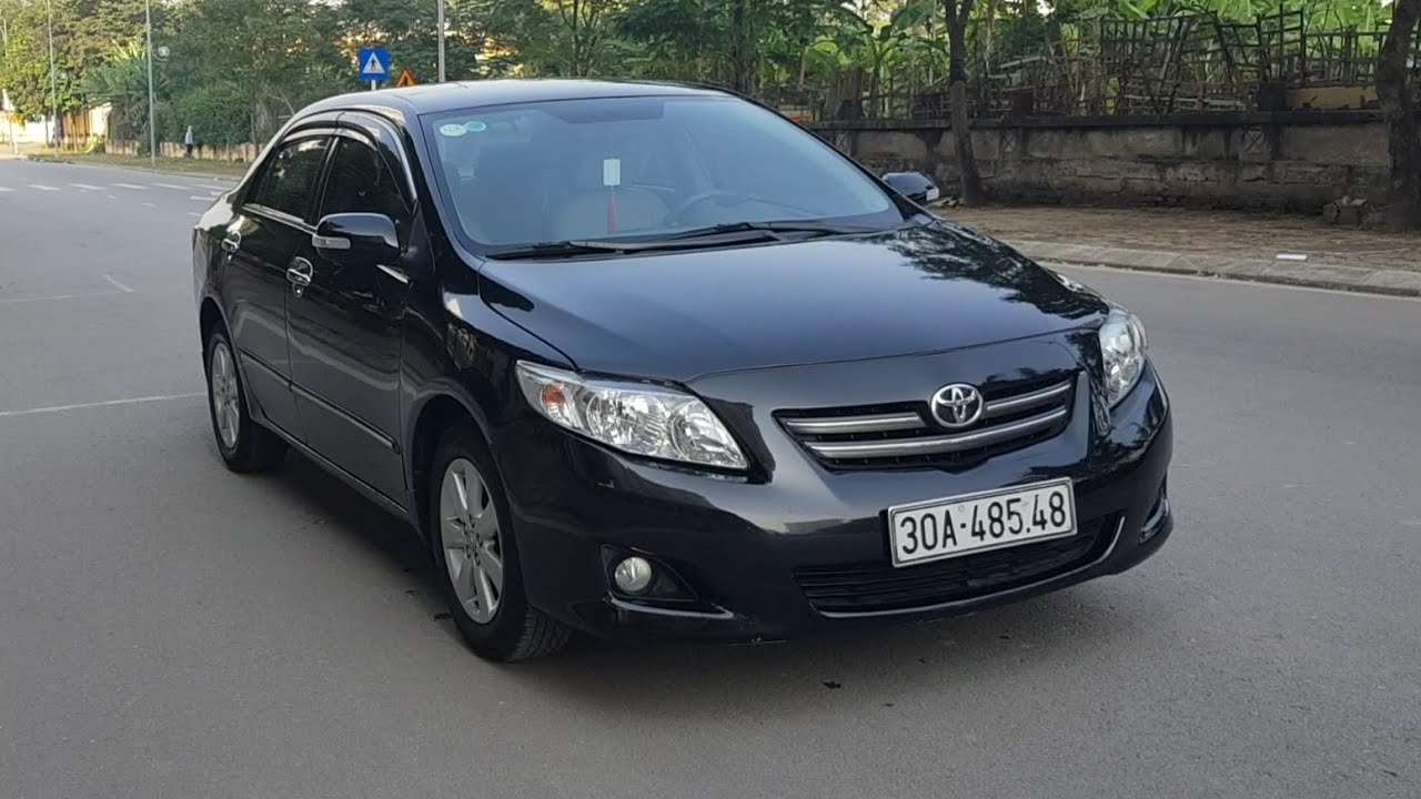 Mẫu xe Toyota Corolla Altis 2009 vẫn được săn đón trên các sàn xe cũ