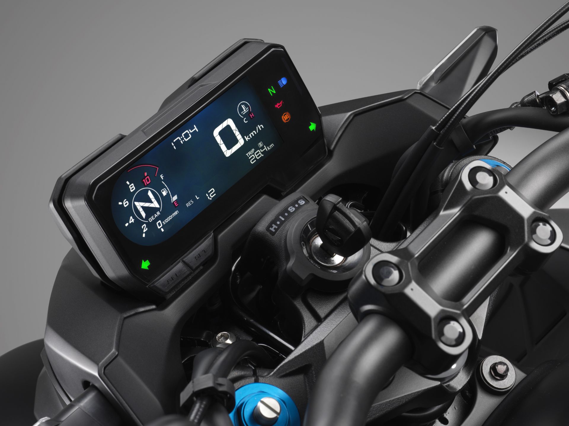 Màn hình LCD hiển thị thông tin trên xe Honda CB650F