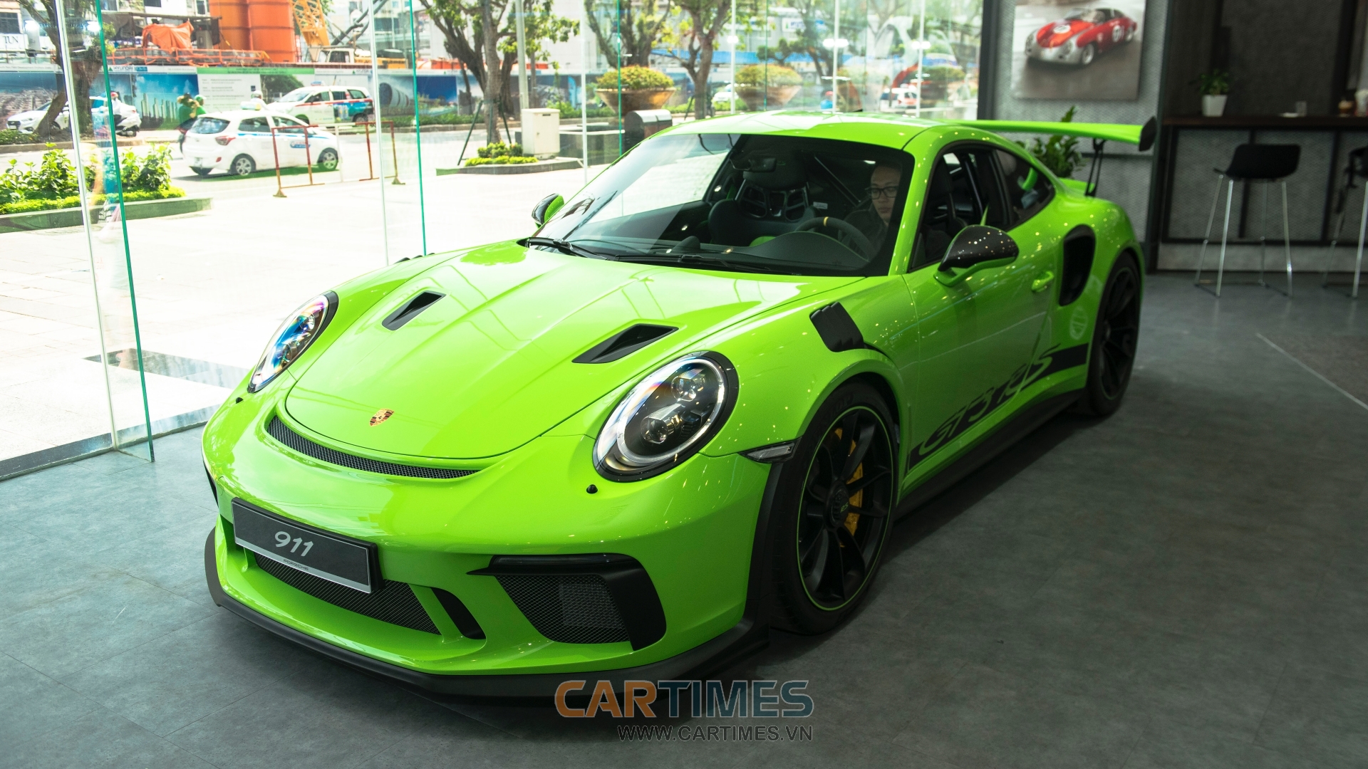Chiếc Porsche 911 GT3 RS với màu sơn đặc biệt