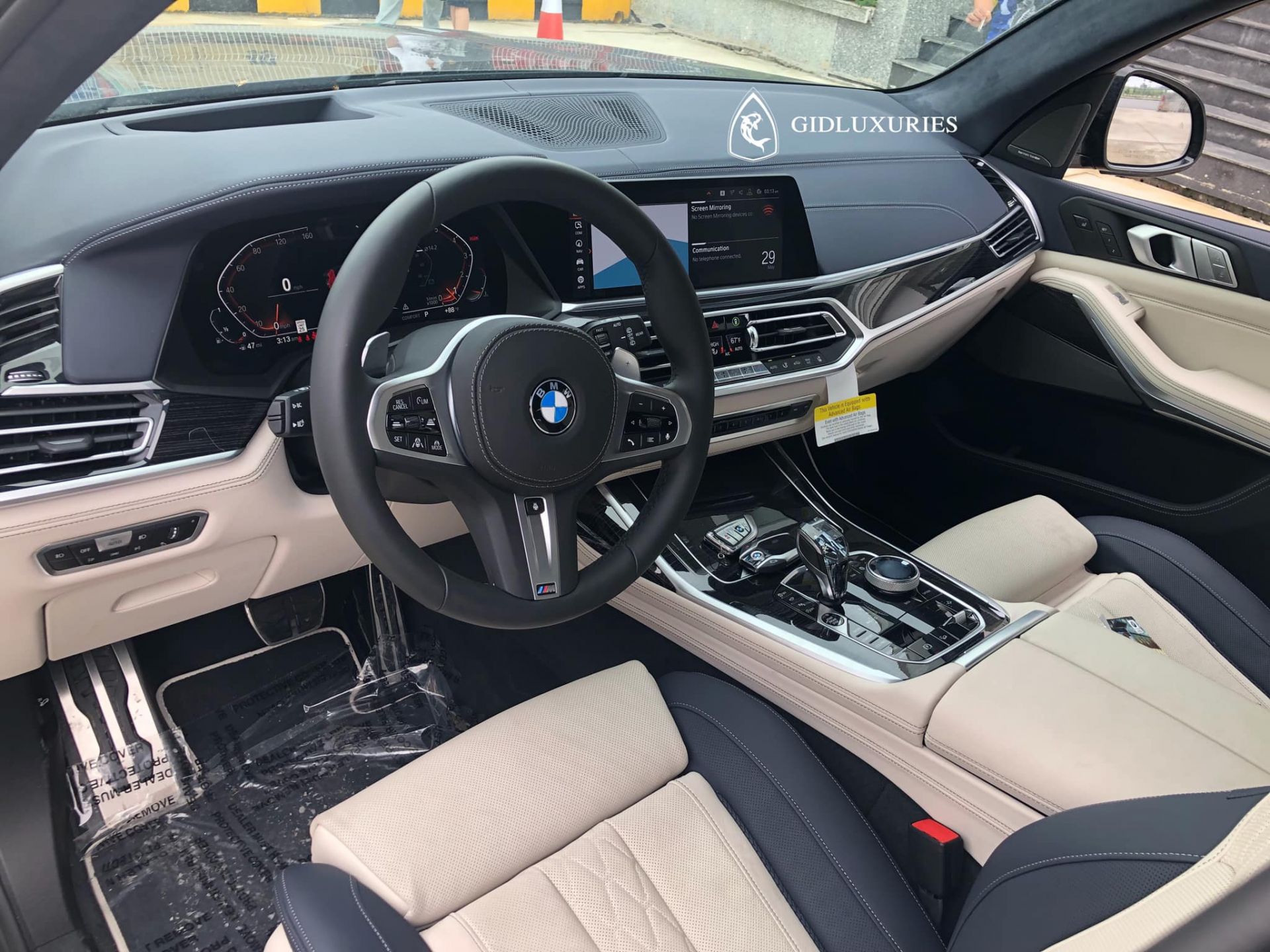 Thiết kế cabin BMW X7